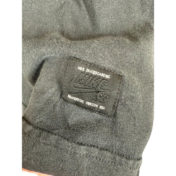 VintageNike Black SB 100% Cotton Paul Rodriguez Circle Neck Short Sleeve Tee - S - Picture 4 of 4